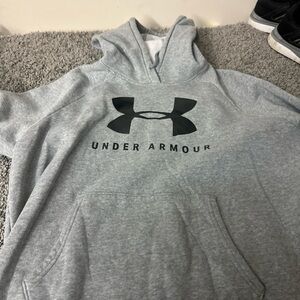 Under Armour Light Gray Hoodie